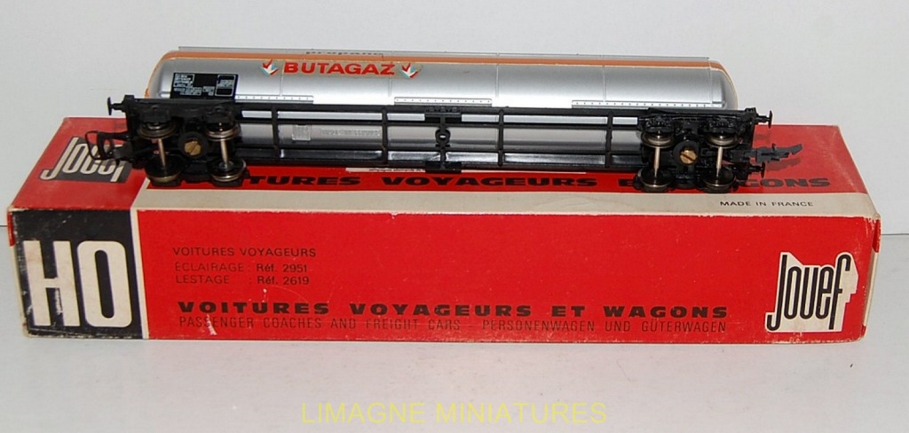 JCR O WAGON Citerne Sncf Mobiloil Monte Peint Decore Et Patine Sans